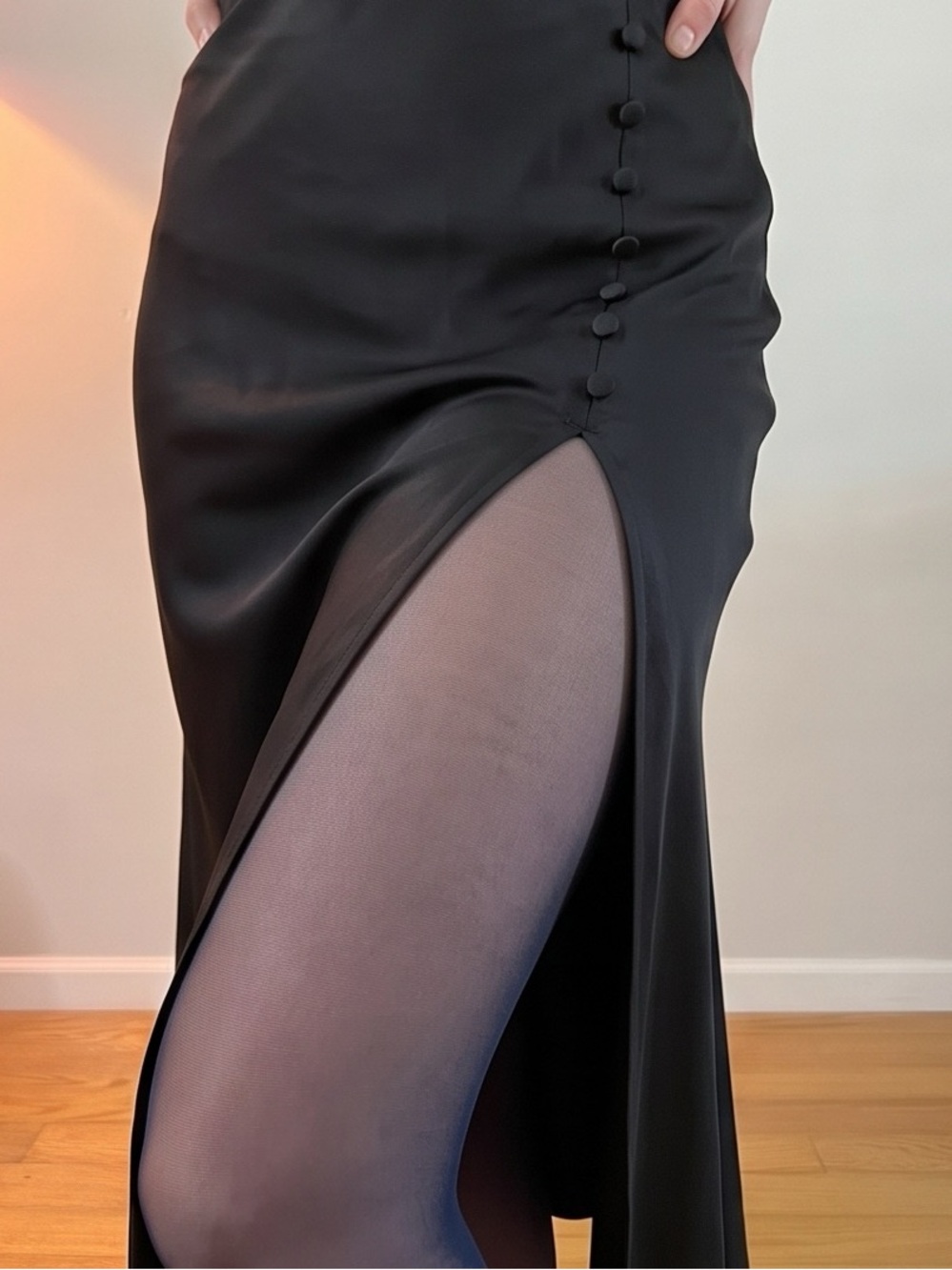 Glossy Navy Pantyhose 🌀